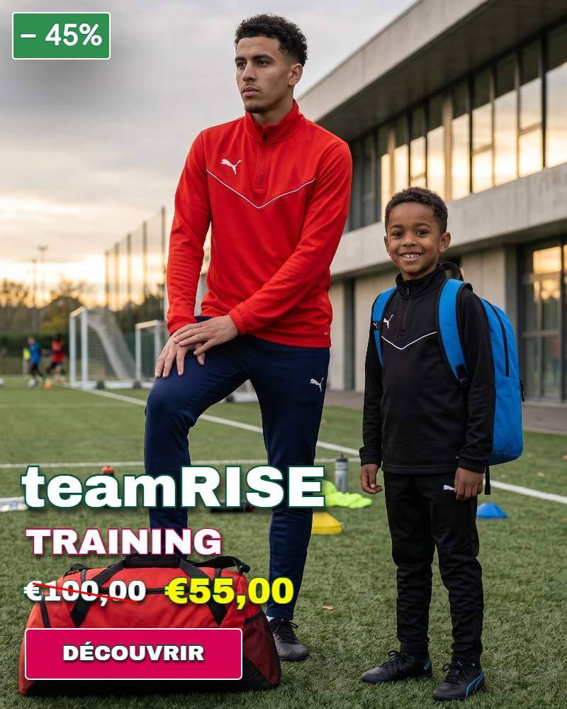 training teamrise nos gammes teamwear